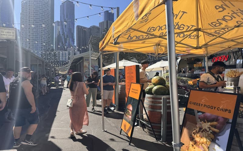 オーストラリア・メルボルン、ビクトリアマーケットの画像３　Victoria market in Melbourne Australia